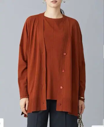 [새상품] ICB 비스코스 와이드 가디건