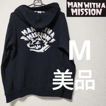 맨 위드 어 미션 후드티 M 블랙 새상품급