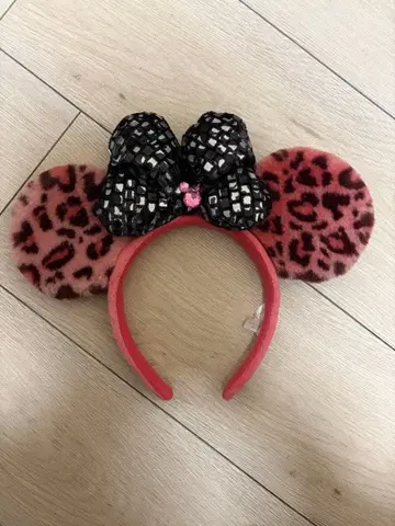 레오파드 무늬 머리띠 디즈니