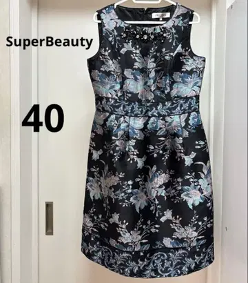 [ 새상품급 ] SuperBeauty 꽃무늬 원피스 40 L