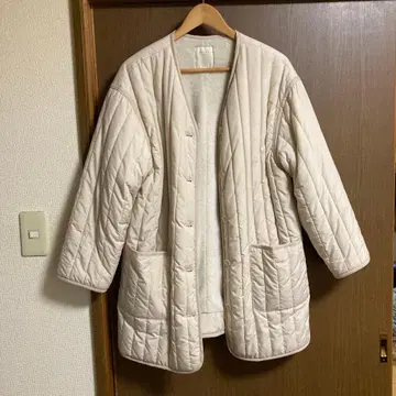 B:MING by BEAMS 퀼팅 자켓 크림