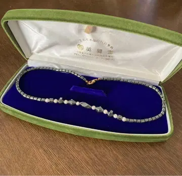 [ 익명 배송 ] 목걸이 펄 보석과 수정의 백화점 영아당