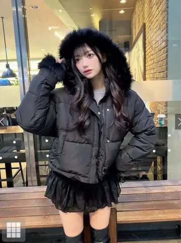 멀티 Way 후드 부착 퍼 다운 자켓 [kd81]