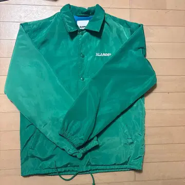 X-LARGE 그린 나일론 자켓 XL