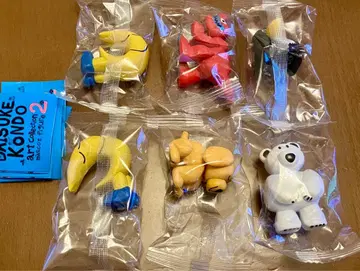 DAISUKE KONDO 아트 컬렉션 마스코트 피규어 5종 6개