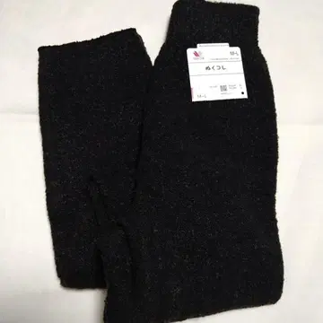 와코루 일본제 누쿠코레 M-L 블랙 따뜻한 룸웨어