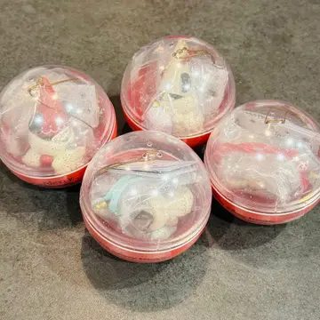 디즈니 크리스마스 2025 릴린린 캡슐 토이 컴플리트 세트