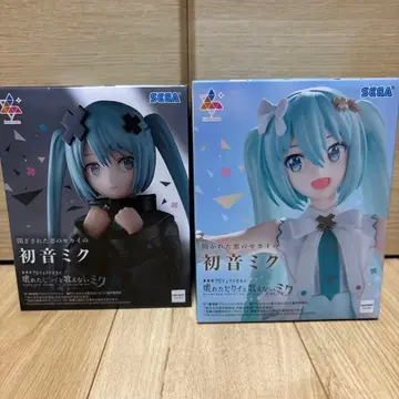 극장판 프로젝트 세카이 부서진 세계와 노래할 수 없는 미쿠 피규어 세트