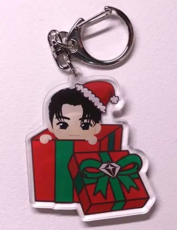 TREASURE 크리스마스 아크릴 키링 준규