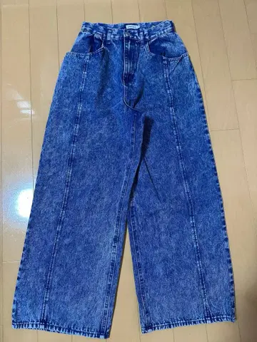 [ 미사용 새상품 ] LEPSIM 렙심 컬러 와이드 데님 2