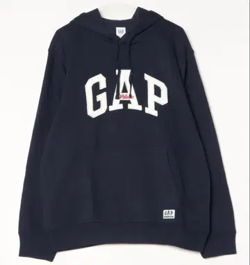 GAP 릴랙스 핏 GAP 로고 후드티 네이비 L 사이즈