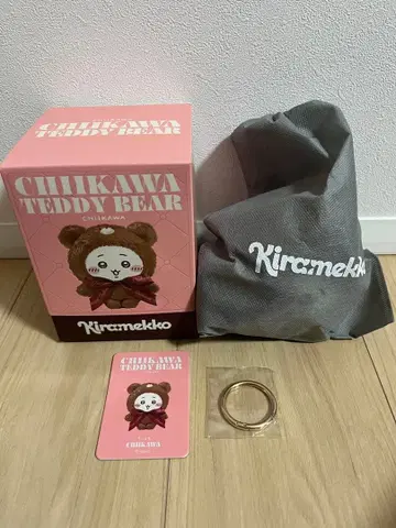 [ 새상품 ] 치이카와 Kiramekko Teddy Bear 치이카와