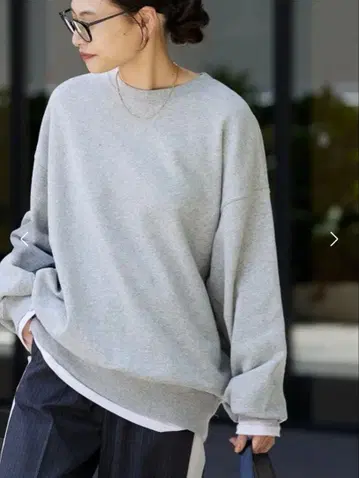 JOURNAL STANDARD 턱 오버 사이즈 맨투맨