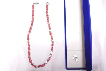 파워스톤 마노 카넬리안 쇼와 레트로 앤티크 목걸이