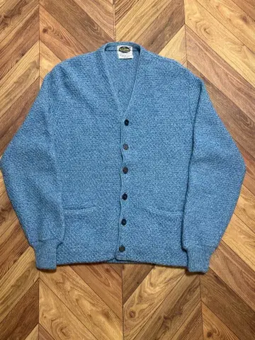 60s WELGRUME Vintage Mohair light blue M