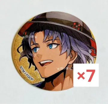 [ 익명 배송 ] 로손 FGO 바솔로뮤 캔뱃지 7개