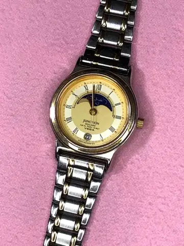 시티즌 정션 VEGA 문페이즈 데이트 작동 새상품 배터리