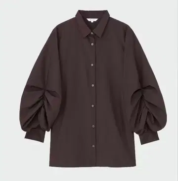 볼륨 슬리브 플리츠 블라우스 (나가미)