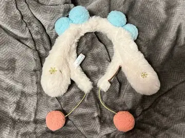 산리오 퓨로랜드 시나모롤 시나몬 폼폼 머리띠