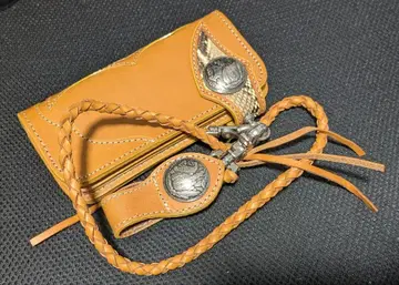 배송비 포함 새상품 바이커 지갑 가죽 장지갑