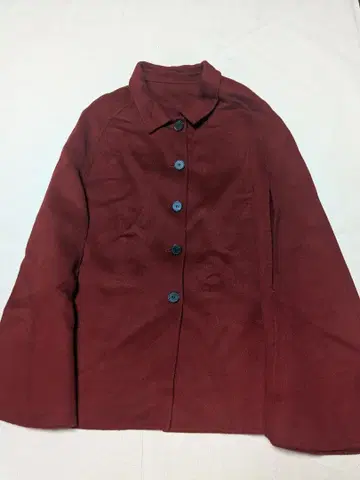 HAND MADE 호주 울 판초 자켓 코트