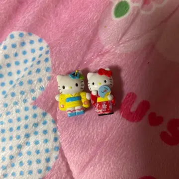헬로키티 유카타 스트랩 마스코트 부분만