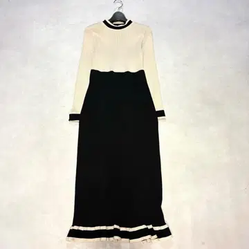 일본제 FENNEL 페넬 긴팔 캐주얼 니트 원피스