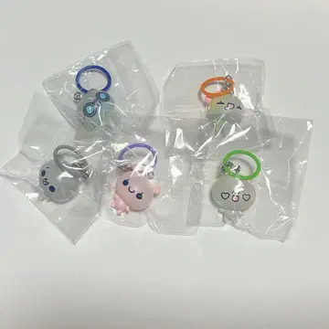 푹푹 아와와짱 메지루시 액세서리 시-플라 한정판 5종 세트