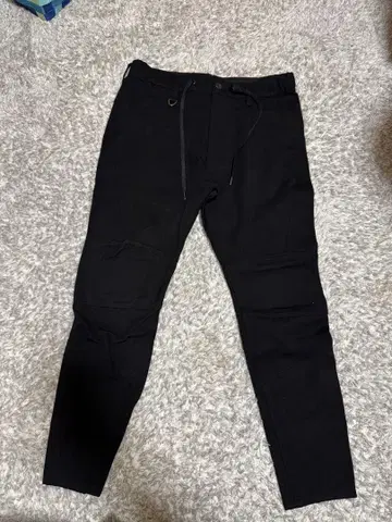 조거 팬츠 블랙 사이즈 46