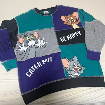 톰과 제리 패치워크 트레이닝복 M 사이즈