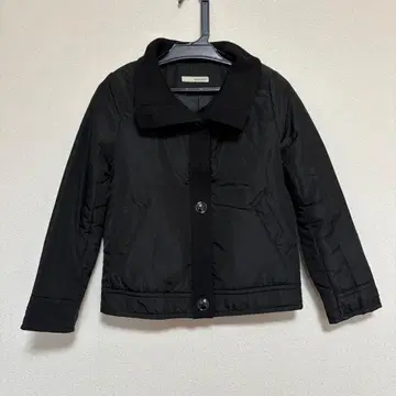 여성용 블랙 점퍼 블루종 사이즈 38