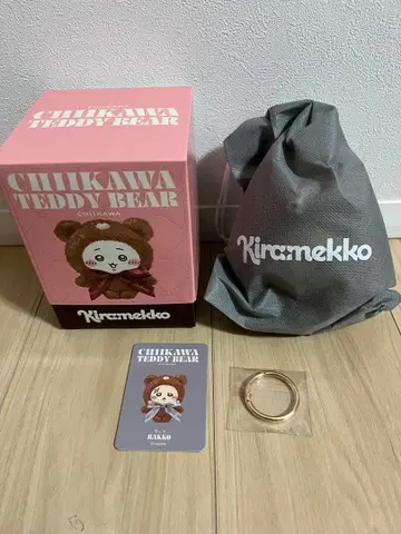 [ 새상품 ] 치이카와 Kiramekko Teddy Bear 랏코