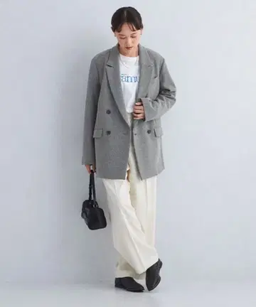 green label relaxing 오버 사이즈 자켓