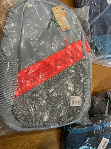 HEAD 라켓 백 그레이/오렌지