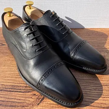 Berwick 버윅 스트레이트 팁 25cm 블랙 내피 가죽 신발