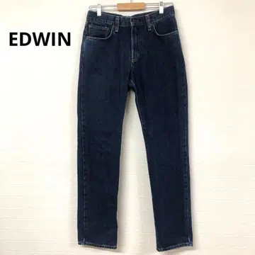 z-780 EDWIN 스트레이트 청바지 30 다크 블루