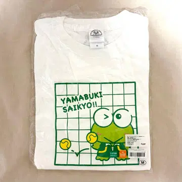 테니스의 왕자님 산리오 T셔츠 야마부키 중학교 x 케로피 (화이트)