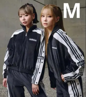 adidas W ADIBREAK VELOUR 블랙 M 시게모리 사토미
