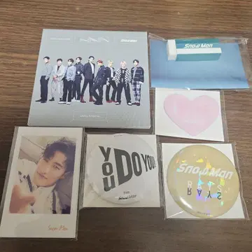 Snow Man 굿즈 세트 6점 모음