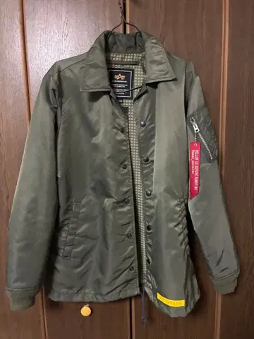 ALPHA INDUSTRIES 올리브 자켓 M