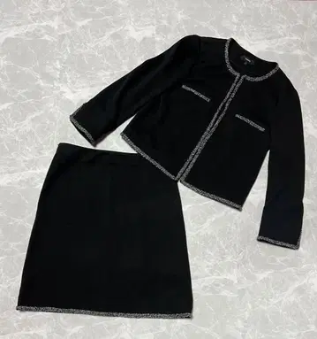 새상품급 Theory 조젯 조젯 스커트 셋업 트위드 사이즈 2