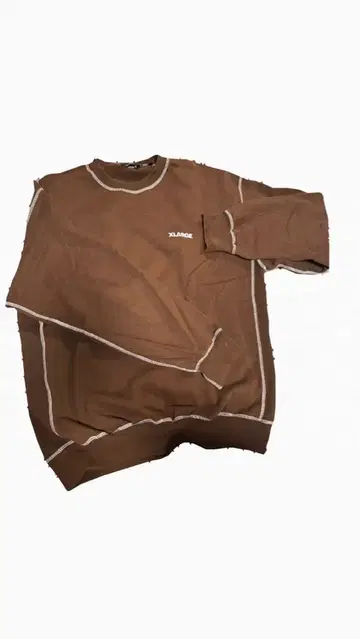XLARGE 브라운 트레이닝복