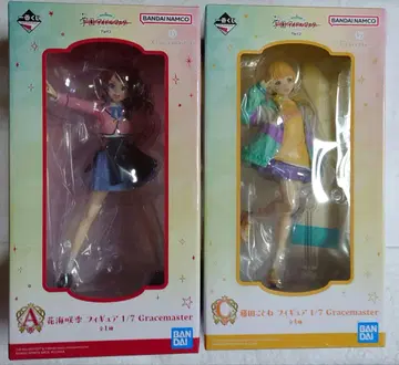 학원 아이돌 마스터 학마스 제일복권 하나미 사키 후지타 코토네 피규어