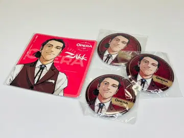 ZAKK CANIS 캔뱃지 코스터 카시와바 료