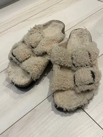 Birkenstock Papillio 퍼 샌들 37