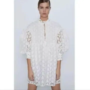 zara 플라워 꽃무늬 튜닉