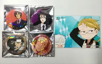문호 스트레이독스 오다 사카구치 쿠니키다 캔뱃지 브로마이드 세트