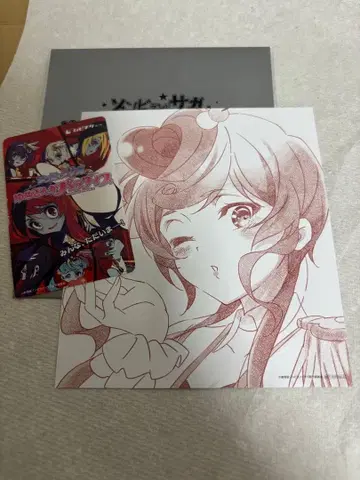 극장판 좀비랜드사가 혜택 미니 색지풍 카드 프랑슈슈 5호 유기리