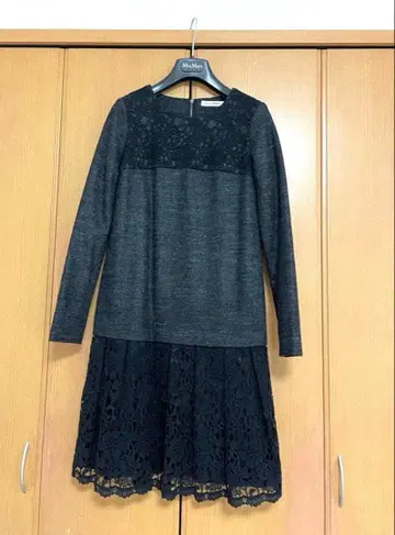 엠프리미어 블랙 가을/겨울 원피스