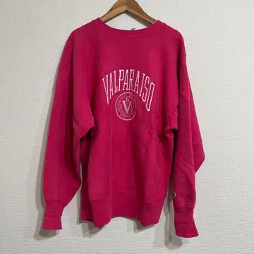 리버스 위브 90s 트레이닝복 핑크 자수